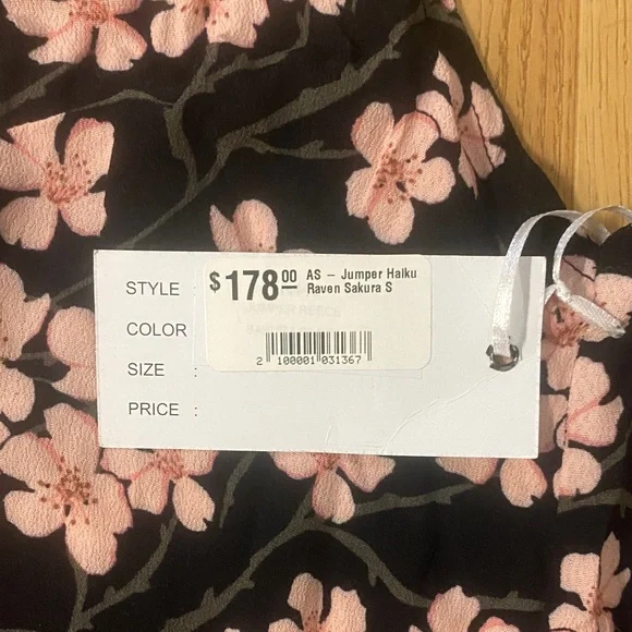 NWT Ava Sky Jumper Haiku Raven Sakura. Size small - Picture 4 of 7